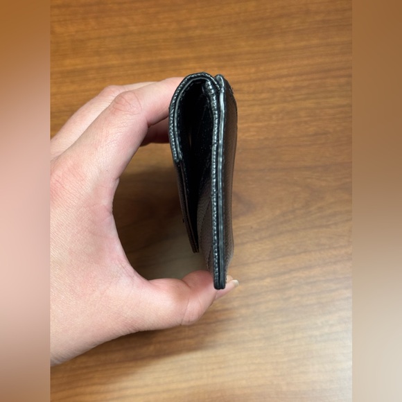 YSL CASSANDRE MATELASSÉ FRAGMENTS FLAP CARD CASE IN GRAIN DE POUDRE LEATHER - Picture 6 of 13